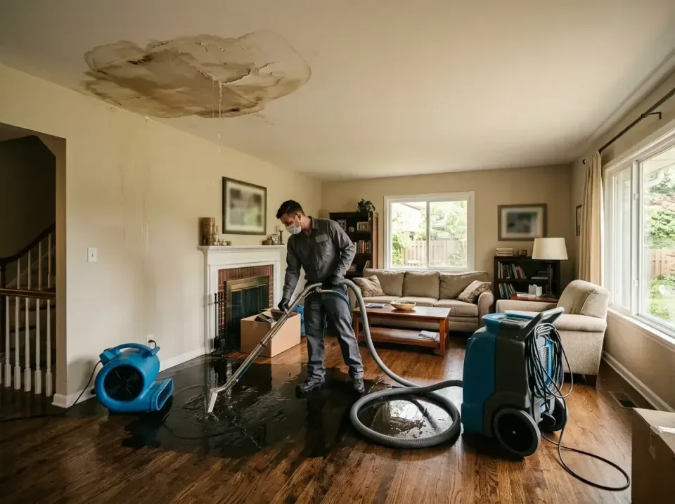 attic-pipe-burst-ceiling-drip-008 — frequently asked questions, Water Damage Restoration & Carpet Care in Providence, RI